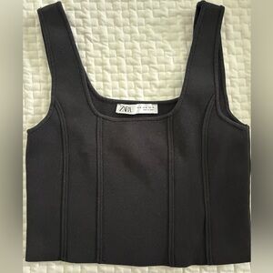 Zara Black Tank